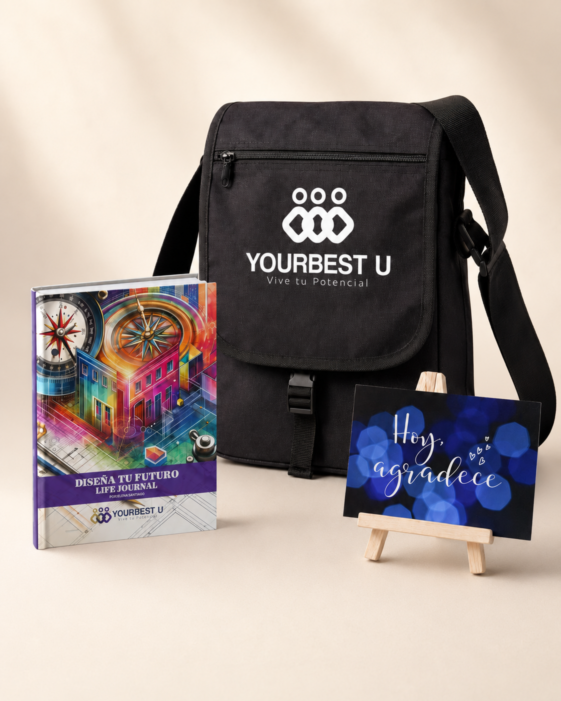 Mochila oficial YourBest U — Vive tu Potencial